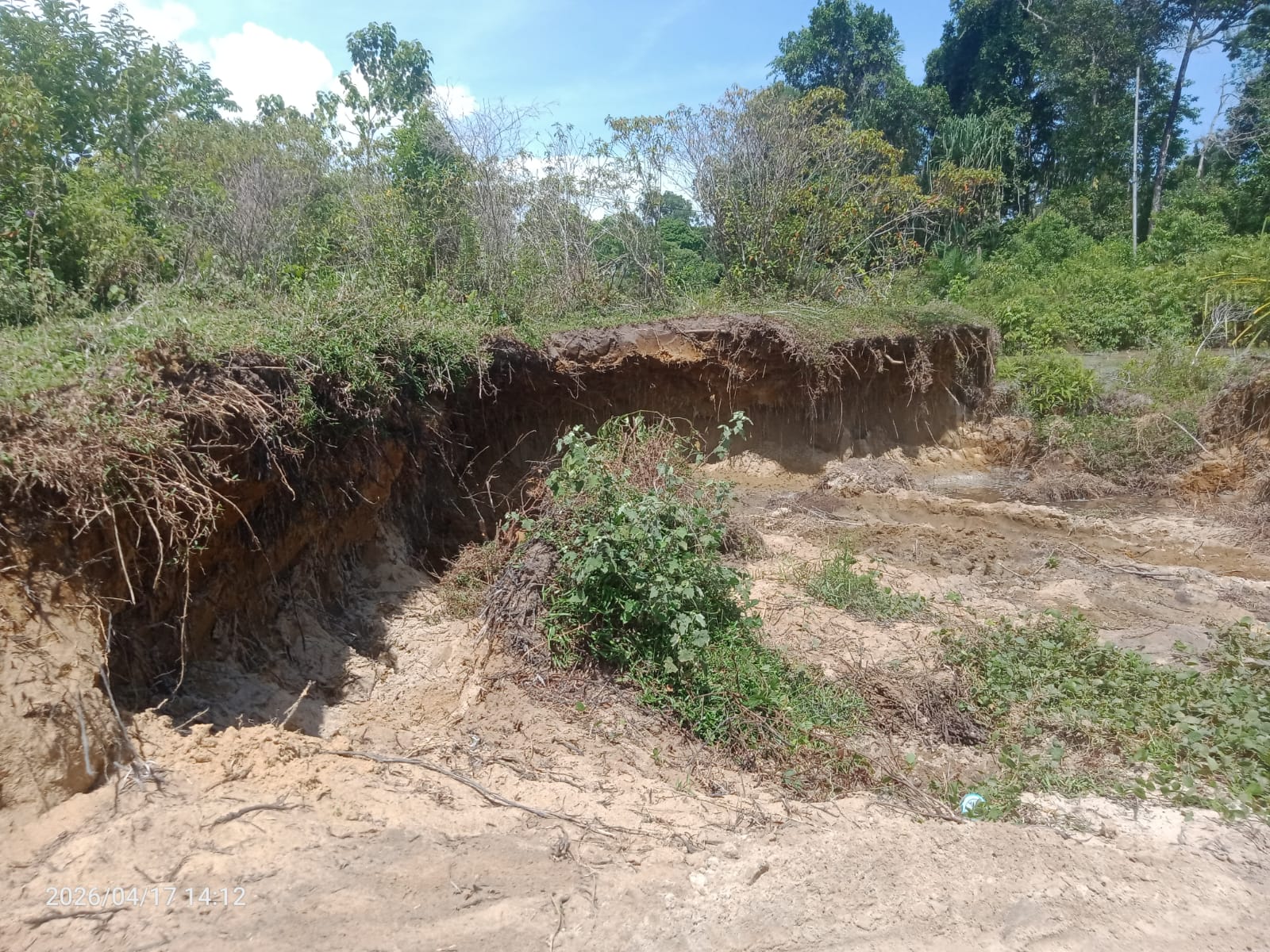 Tambang Ilegal di Bantaran Sungai Areal HGU PT. PLB 1 Astra Agro Lestari Merajalela