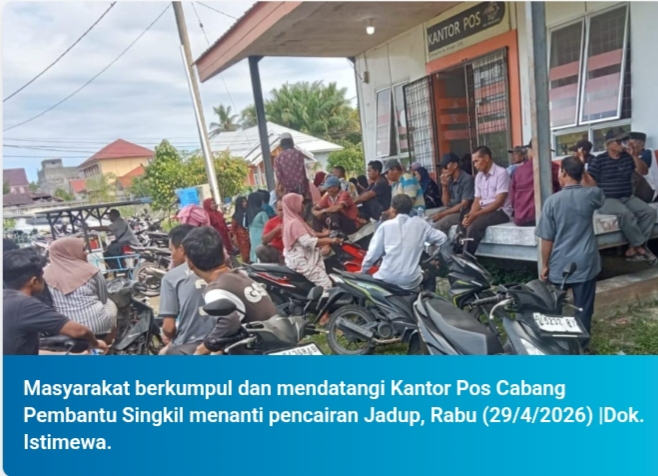 Sejumlah 605 KK Jadup Banjir Aceh Singkil Tersalurkan, Dinsos Genjot Data Tambahan