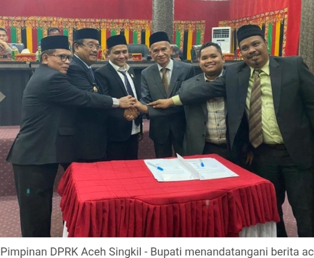 Pementasan Drama Politik Berbulan-bulan Sudah Berakhir, APBK Aceh Singkil 2026 Disahkan