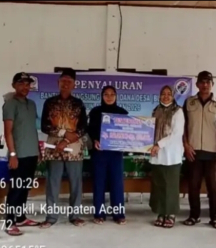 Kampung Selok Aceh Salurkan BLT Dana Desa, 17 KPM Terima Bantuan Triwulan I 2026