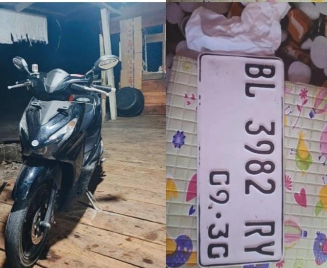 Honda Beat Warga Suka Damai Di Bobol Maling
