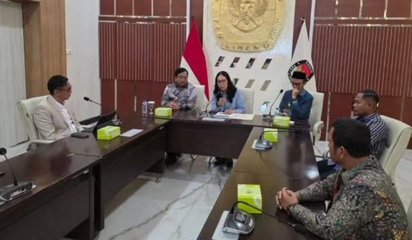 Minta Dapil DPRA Tersendiri, Bupati Aceh Singkil dan Walikota Subulussalam Datangi KPU RI