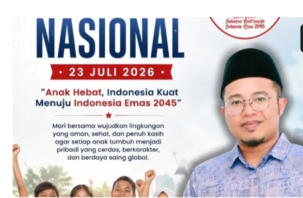 Hari Anak Nasional 2026, Kades Tanah Merah: Anak Hebat Kunci Indonesia Emas 2045