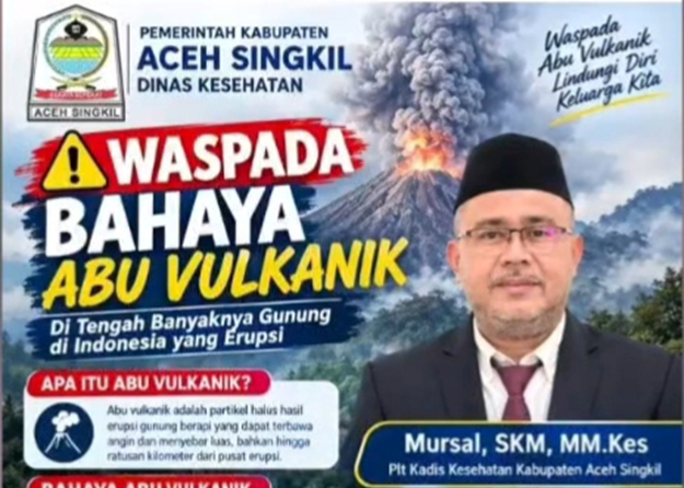 Dinkes Aceh Singkil Imbau Warga Lindungi Pernapasan